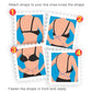 Bra strap converter diagram showing criss-cross strap attachment steps