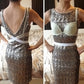 Backless bra strap converter with criss-cross straps on the back of a dress