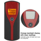 Handheld alcohol breath analyzer with orange LCD and power button, mg/L