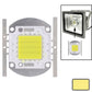 30W LED spotlight module with yellow LED chip in square housing