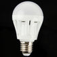 White LED bulb with rounded diffuser and E26 screw base