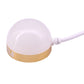 USB LED mini bulb light with frosted dome and white cable connection