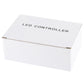 White LED controller retail box with embossed "LED CONTROLLER" lettering