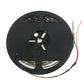 White LED strip reel showing wiring and four LED channels on spool