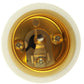 E27 to E27 lamp socket adapter, gold inner socket with three contact terminals