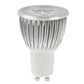 White LED spotlight bulb with vented reflector top and two-pin base
