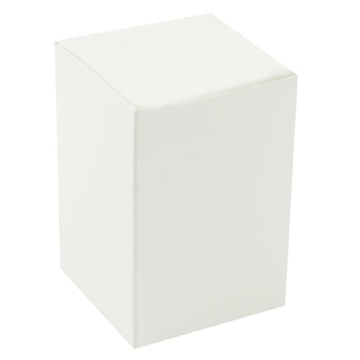 White rectangular LED bulb packaging box