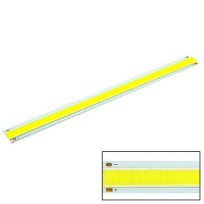 White LED strip lamp bar with yellow LED strip and end connector