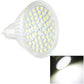 Clear MR16-style LED bulb with bi-pin base and bright LED array