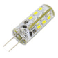 Round clear LED module with two metal pins, SMD PCB and yellow LED chips