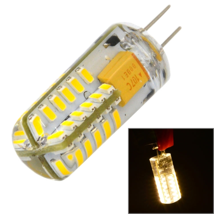 12V LED SMD board with two pins, yellow LEDs with bright lit bulb effect