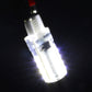 Glowing LED G9 bulb with 64 SMD 3014 LEDs, bright cool white light, two-pin plug