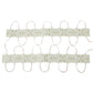 Connected 3-LED SMD module strip with multiple rectangular boards and hanging loop wires
