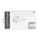 Automatic lighting control sensor module with DIP switch panel and terminal port, white