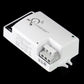 Automatic lighting control sensor with 3-wire terminal block and DIP switch board