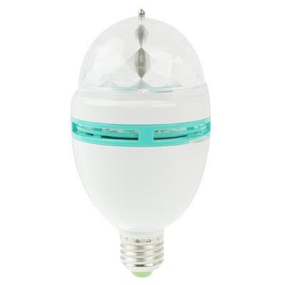 Top view of faceted LED bulb with mint vent ring and E26 screw base
