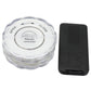 Remote-controlled 10-LED deck light with OPEN/CLOSE markings and matching remote