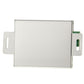 LED RGB amplifier in a white metal case with side mounting tabs