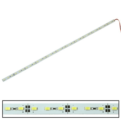 36-LED 5630 SMD LED strip light with white LEDs on narrow circuit board