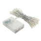 Clear LED fairy lights with battery box, multicolor string for decorative use