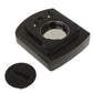 LCD bicycle speedometer YT-813 mount and rubber cover, black and orange