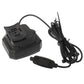 LCD bicycle speedometer kit with mounting cradle and cable set, dark housing