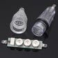 Underwater LED fish lamp set with clear bulb caps and LED driver circuit board