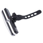USB rechargeable bicycle LED taillight angled view with handlebar strap mount