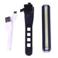 USB rechargeable bicycle LED taillight with USB charging cable and bracket