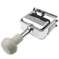 Metal automatic numbering machine with white handle, open top stamping unit