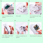 USB bedside night light lamp base interior with circuit board and open battery compartment