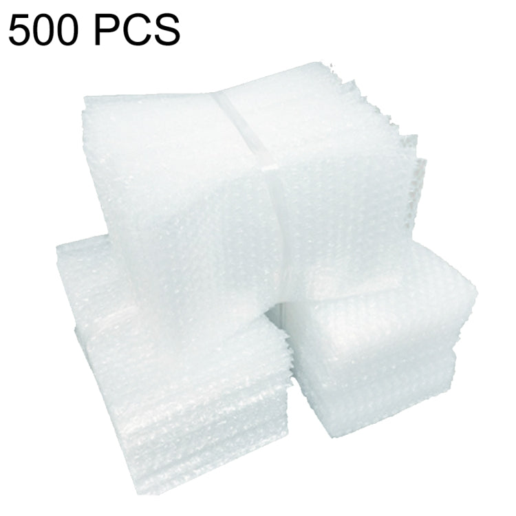 White bubble wrap envelope sheets, 15x10cm protective wrap (500 pcs set)