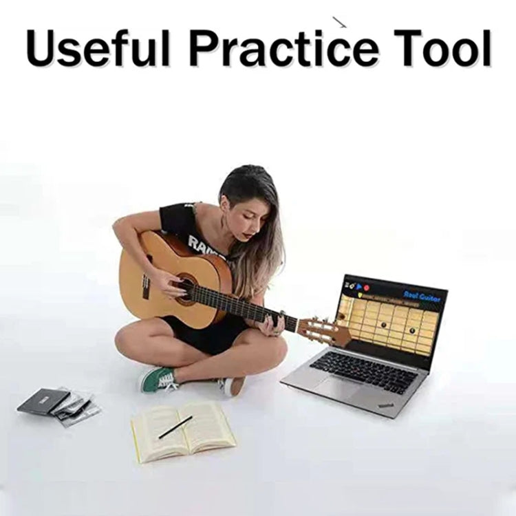 USB guitar interface cable system for connecting a guitar to a computer
