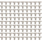 Bulk pack of silver BNC T-connector adapters, multiple one-male dual-female units