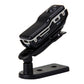 MD80 mini digital camcorder with stand base and side USB/charging and port openings