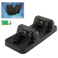 Black dual charging dock cradle for two PS4 wireless controllers