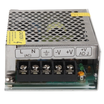 Regulated power supply front panel with L/N AC input and -V/+V/ADJ output controls
