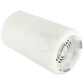 White cylindrical aroma diffuser with vent openings and USB power connection