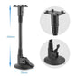 Adjustable suction mount phone holder, extendable arm up to 200mm, black