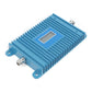 Blue GSM 900 signal repeater booster with built-in display window and mounting brackets