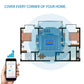 GSM 900 signal repeater booster with phone app interface and coverage diagram