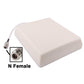Beige wall-mount panel antenna with coax lead and N female RF connector