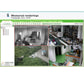 Multi-panel security monitoring interface with grayscale camera feeds