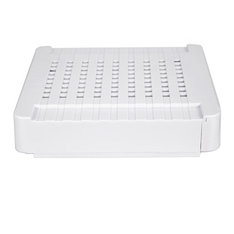 White NVR box with vented top panel