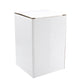 White shipping box package