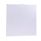 Square white solar panel insert for traffic warning cone light