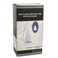 Retail box for touch sensor LED lamp with mini speaker, white lamp with purple light