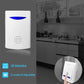 VOYE wireless door chime receiver with blue status light and speaker grille