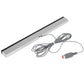 Infrared sensor bar for Wii console with long cable and gray connector plug