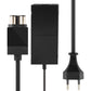 Black AC power adapter with EU and US plug power cords for Xbox One console